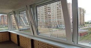 Остекление балкона Серов цена от 9737 руб. м/п. за 50 часов