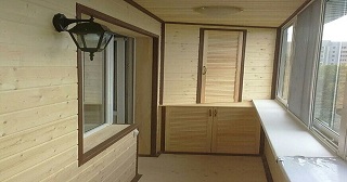 Отделка балкона под ключ Серов, цена от 5740 руб.