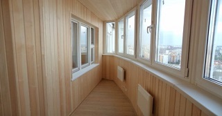 Отделка, остекление, утепление балконов в Серове от 205 руб. м/2.
